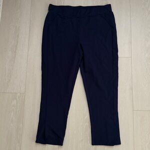 3/$10 Jaclyn Smith Navy Blue Cropped Pants